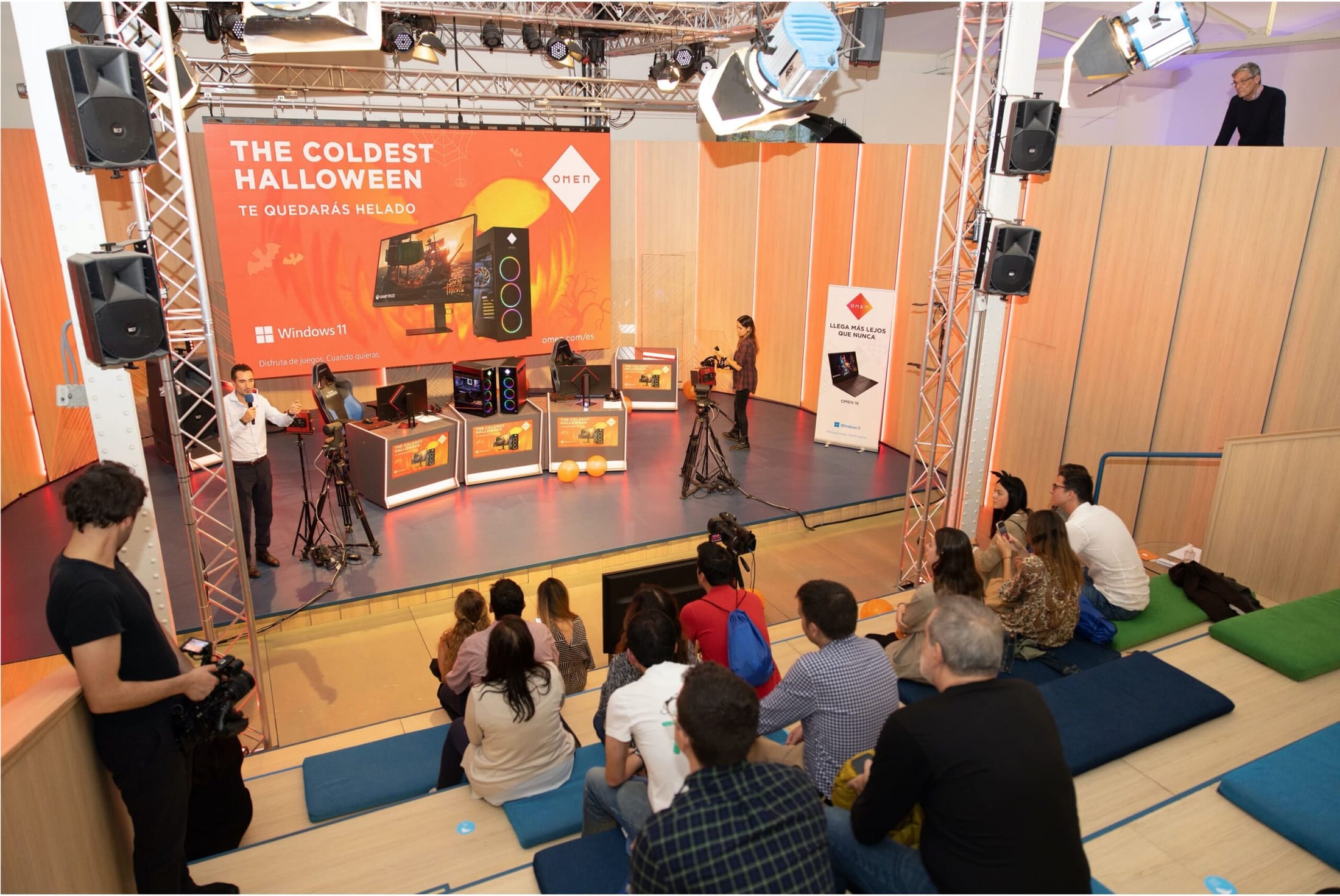 Retail Omen evento gaming Ejemplo de Retail Field Marketing para Omen de HP