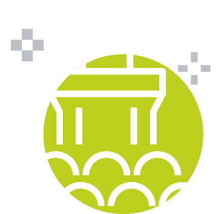 icono para organización de congresos y ferias