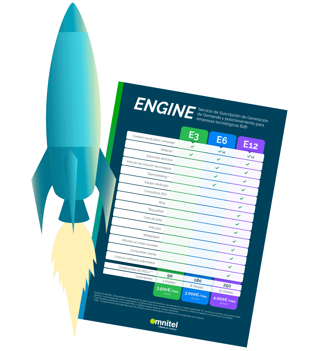 tabla-engine-cohete-2 tipos de suscripción Engine